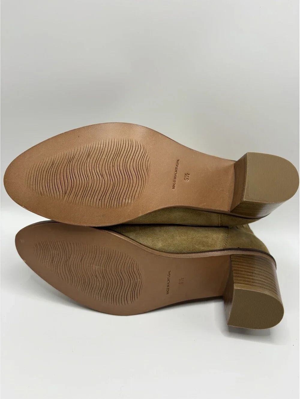 Matt Bernson Gloria Ankle Boots, Camel Suede, Women's Sz 9.5